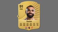 Mohamed Salah is among the highest-rated players in the game (Image via EA Sports)